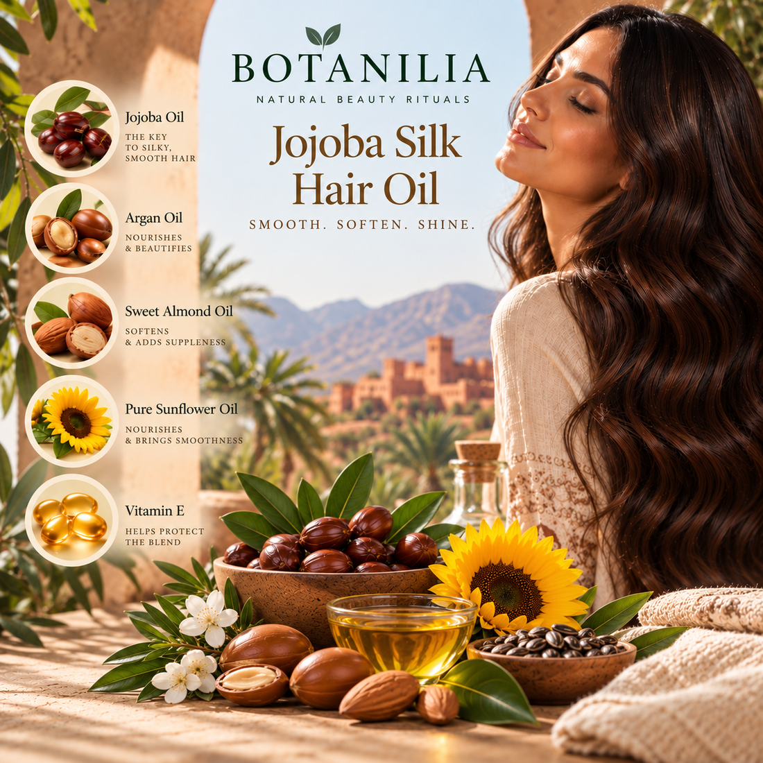 Botanilia Jojoba Silk Hair Oil