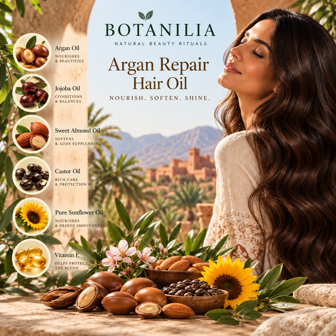 Botanilia Argan repair Hair Oil