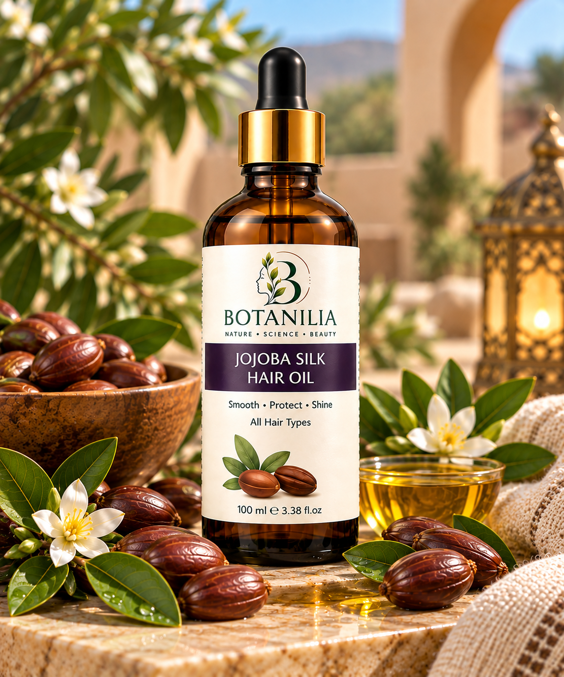 JOJOBA SILK HAIR OIL