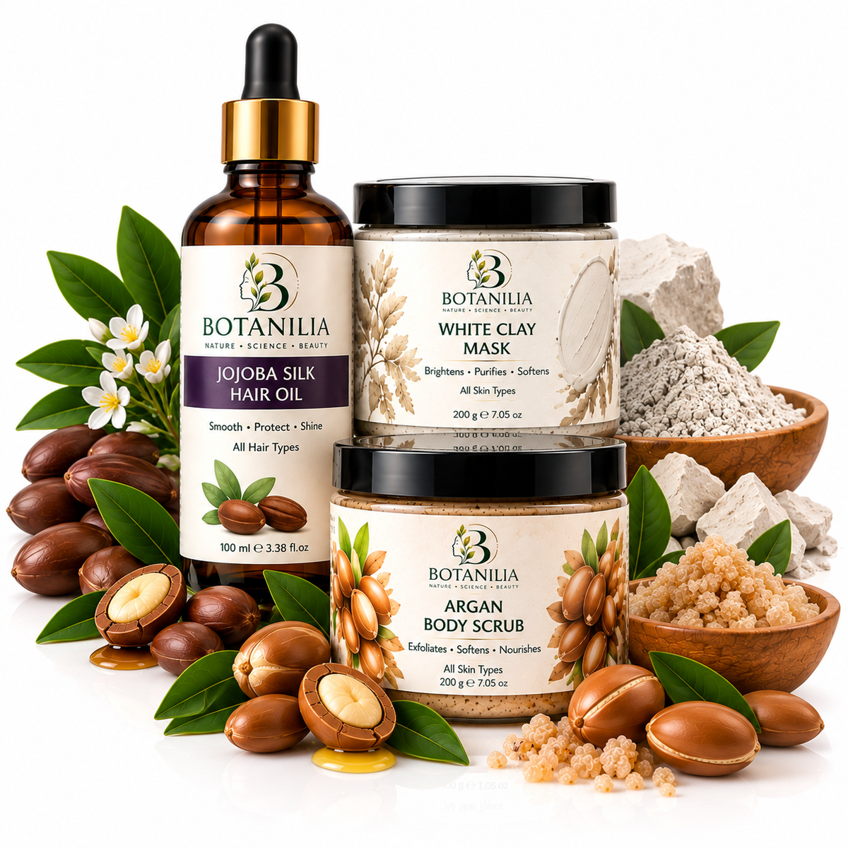 BOTANILIA Pure & Silky Set